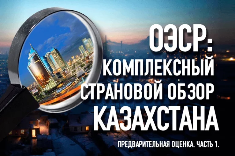 ОЭСР: Комплексный страновой обзор Казахстана. Предварительная оценка. Часть 1. - изображение 1