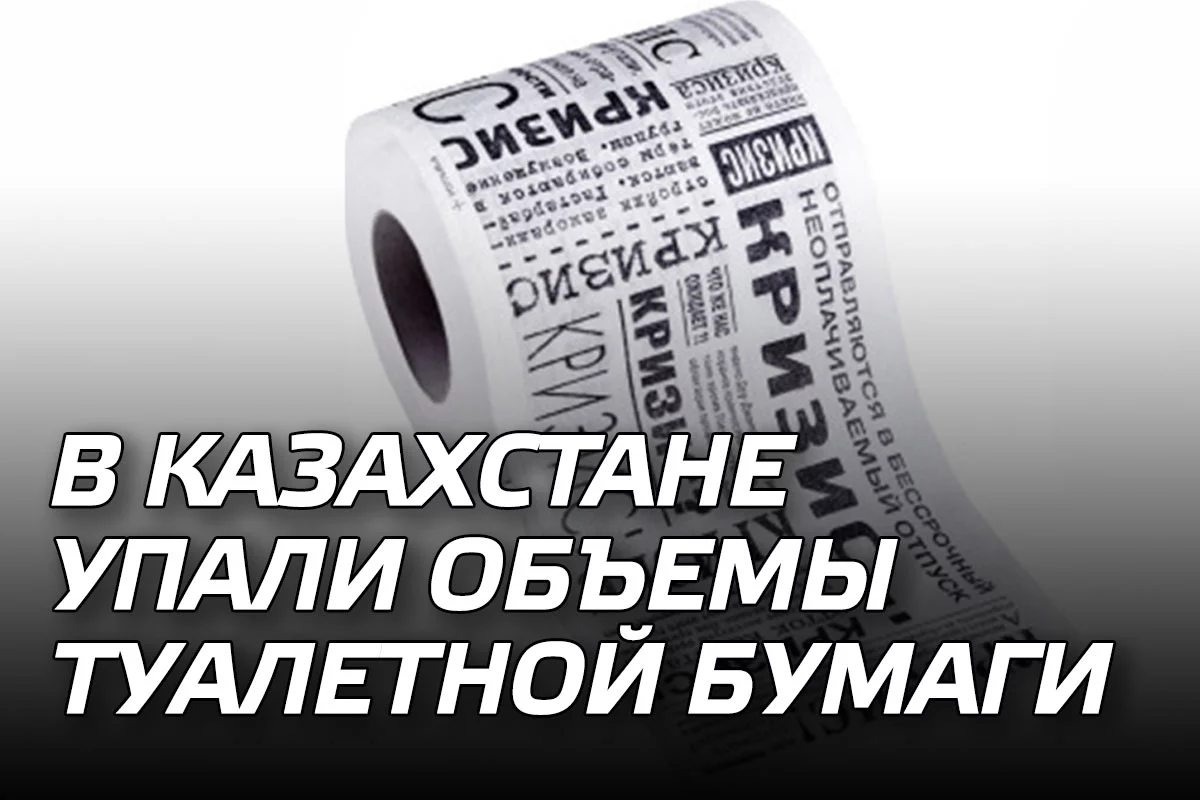 Изображение 1 для В Казахстане упали объемы туалетной бумаги