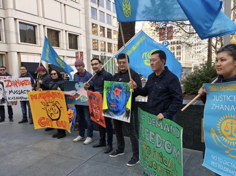 В Сан-Франциско провели акцию с требованием независимого расследования Жанаозенских событий 2011 года. - изображение 1