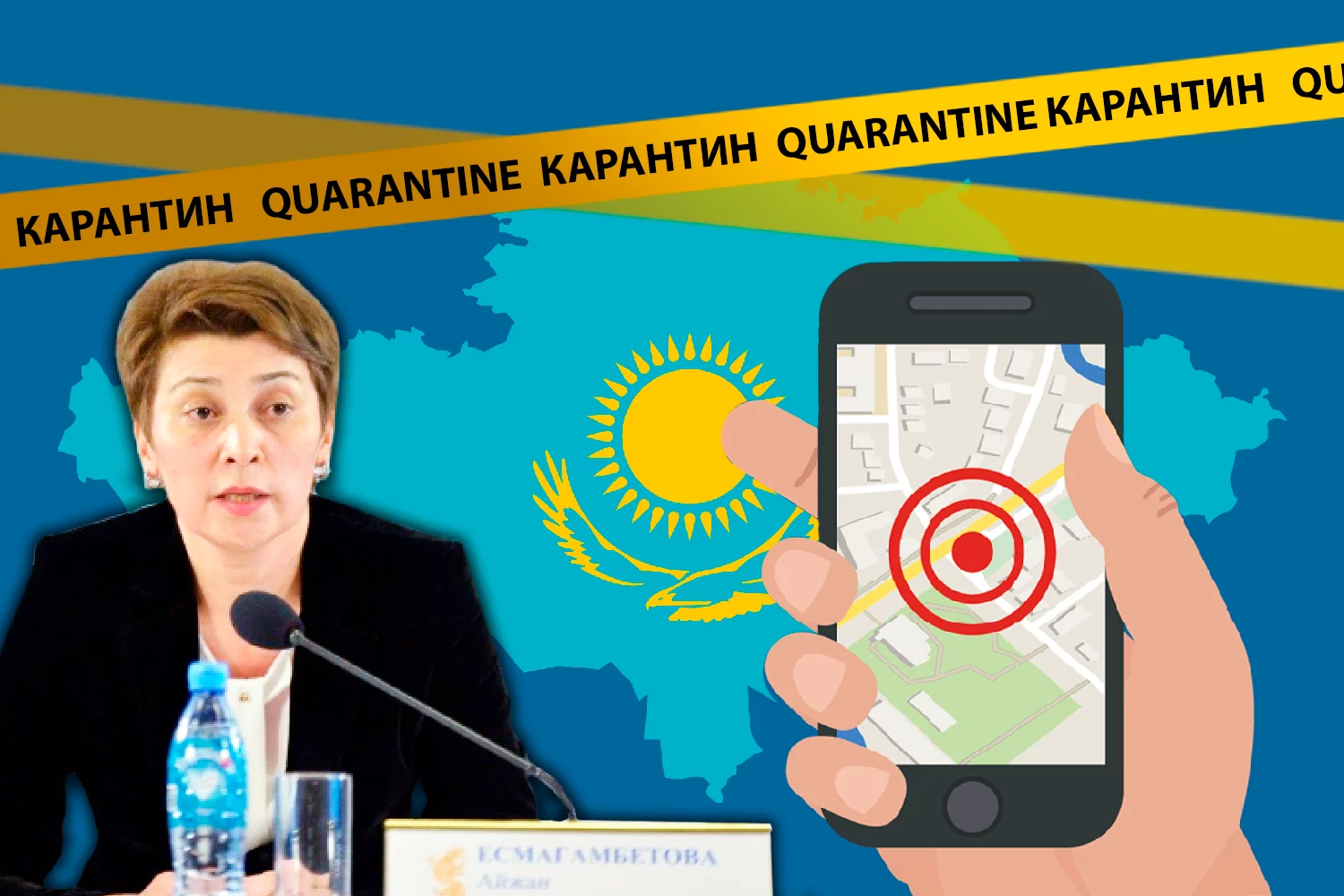 Изображение 2 для Главный санврач Казахстана Айжан Есмагамбетова: ужесточены меры по предупреждению заражений коронавирусом.