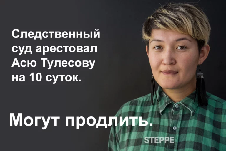 Асю Тулесову арестовали на 10 суток - изображение 1