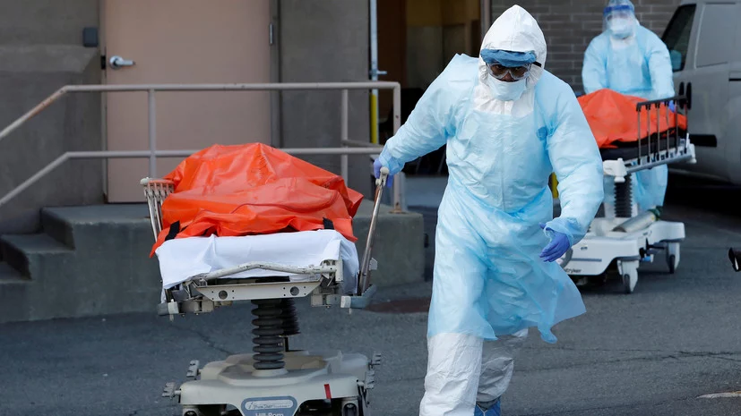 Изображение 1 для Число жертв из-за коронавируса в США превысило потери в Первой мировой войне