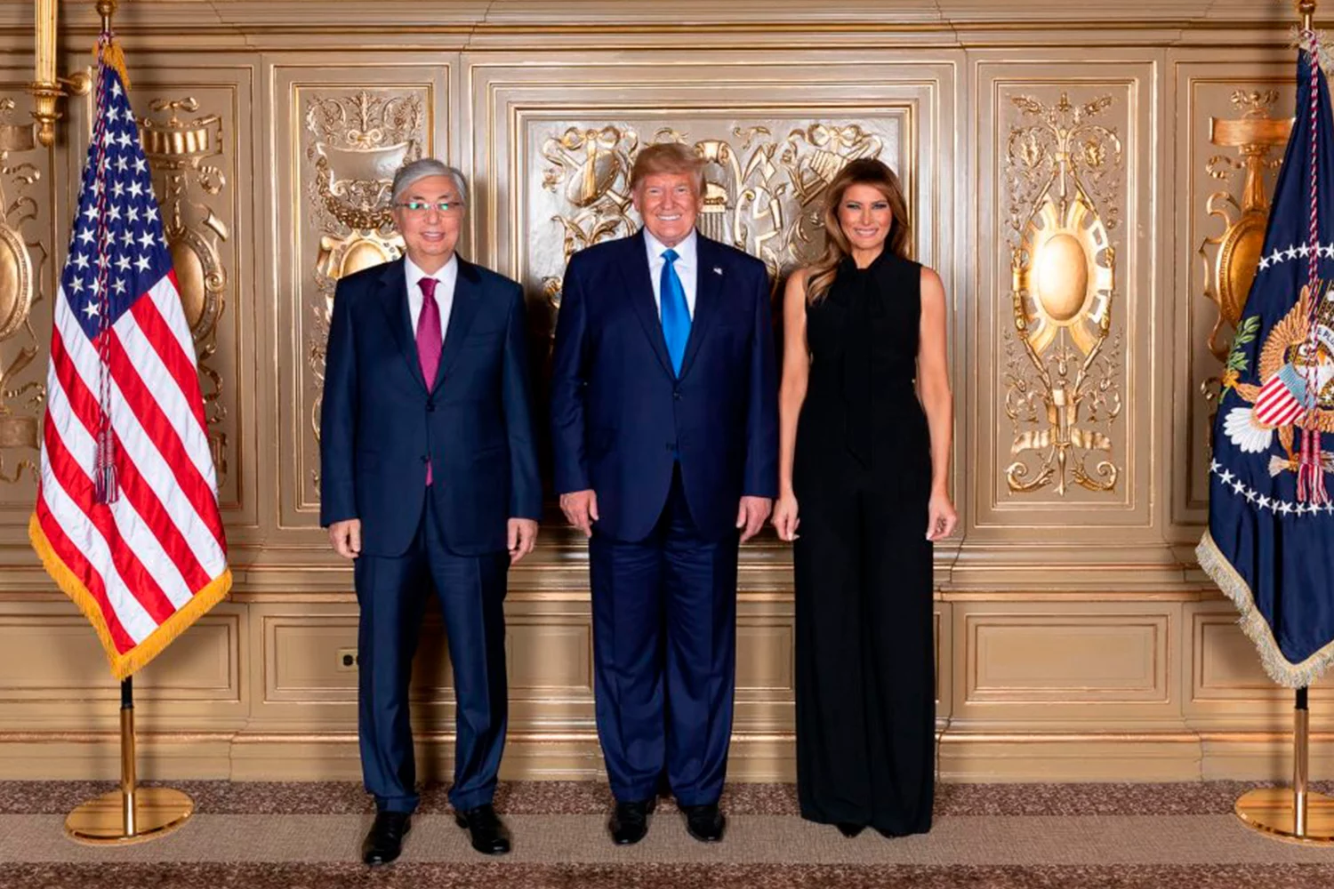 Изображение 1 для Трамп поддерживает политику Токаева