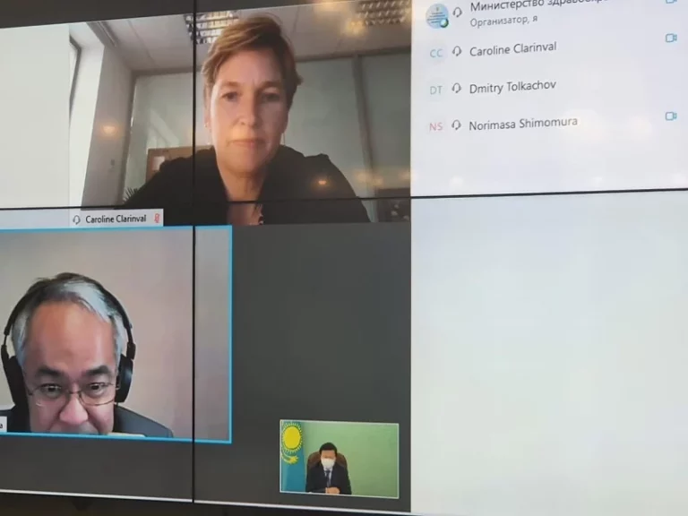 Глава Минздрава провел онлайн-встречу с представителями ООН и ВОЗ - изображение 1
