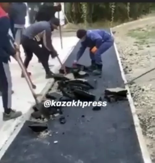 Изображение 1 для Как дорожные рабочие отомстили за невыплату зарплату