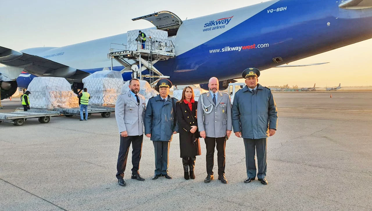 Изображение 1 для Немцы прислали помощь вооружённым силам Казахстана