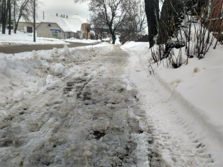 За плохую уборку снега наказали дорожников - изображение 1