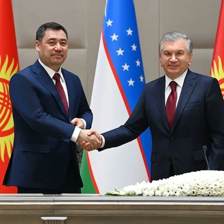 Президенты Узбекистана и Кыргызстана подписали 22 документа в рамках визита Жапарова - изображение 1