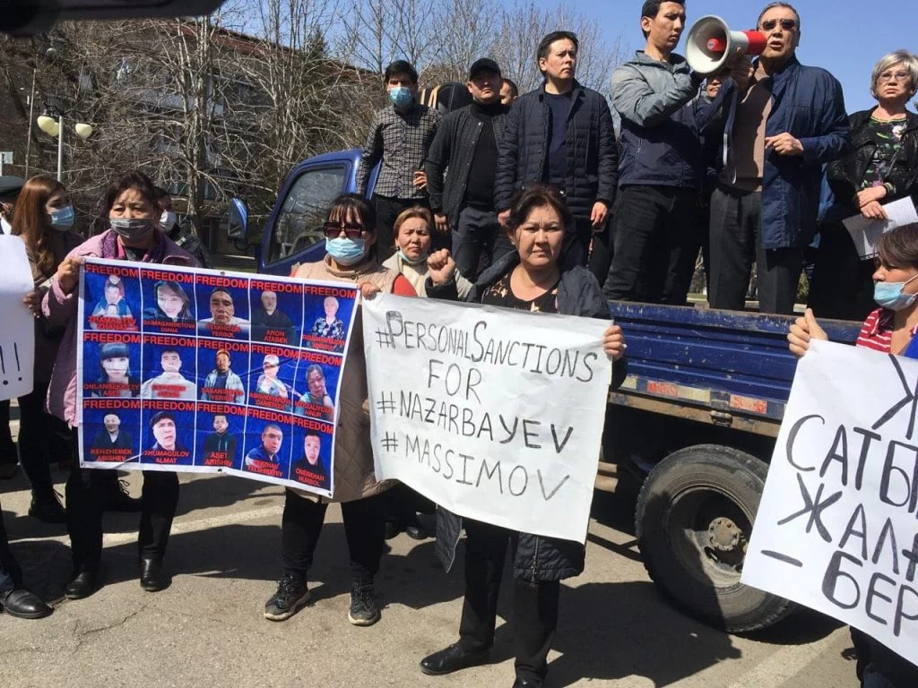 Изображение 1 для В Алматы прошел митинг против китайской экспансии