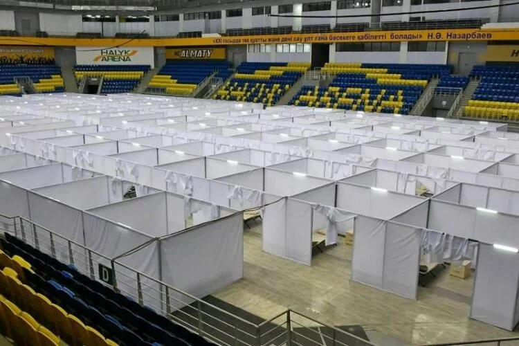 Изображение 1 для В Алматы под больных ковидом вновь отдали стадион