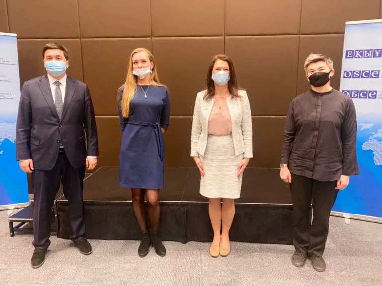 Председатель ОБСЕ встретилась не только с президентом, но и с представителями гражданского общества - изображение 1