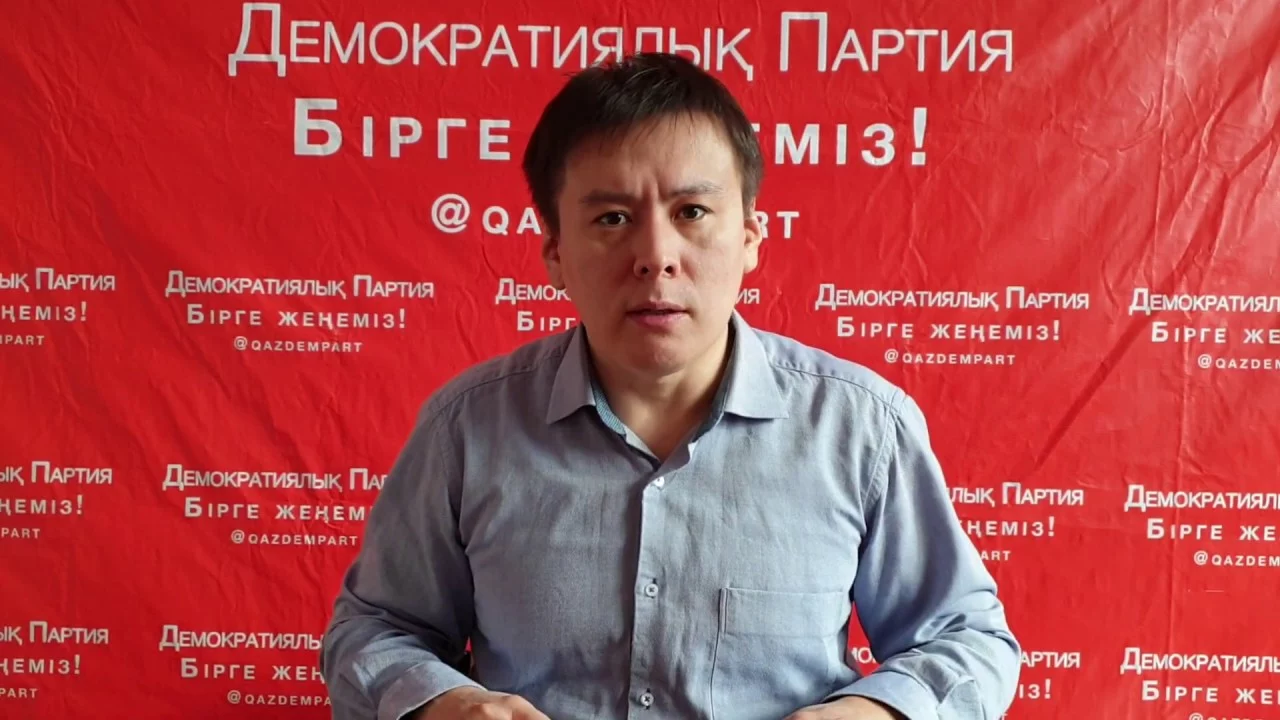 Изображение 1 для В Алматы напомнили о незаконности проведения митинга во главе с активистом Жанболатом Мамаем