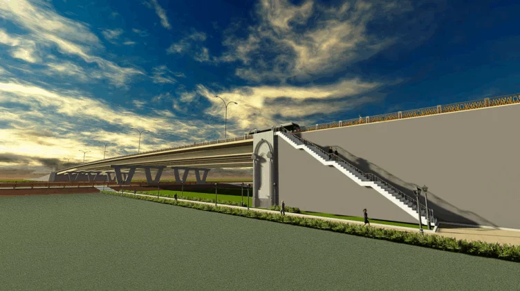 Изображение 2 для На 1,18 млрд тенге больше потратит акимат Нур-Султана на завершение моста через Есиль