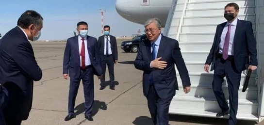 Изображение 1 для Токаев прибыл в Мангистаускую область