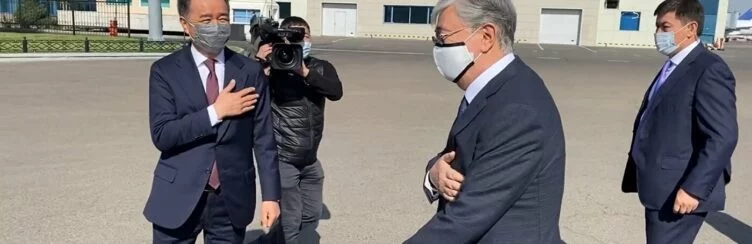 Изображение 1 для Токаев прибыл в Алматы