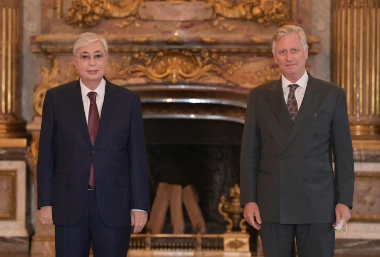 Изображение 1 для Токаев с рабочим визитом находится в Бельгии