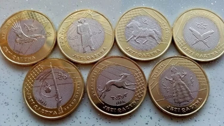 Изображение 1 для Ұлттық банк JETI QAZYNA монеталарын сатылымға шығарды