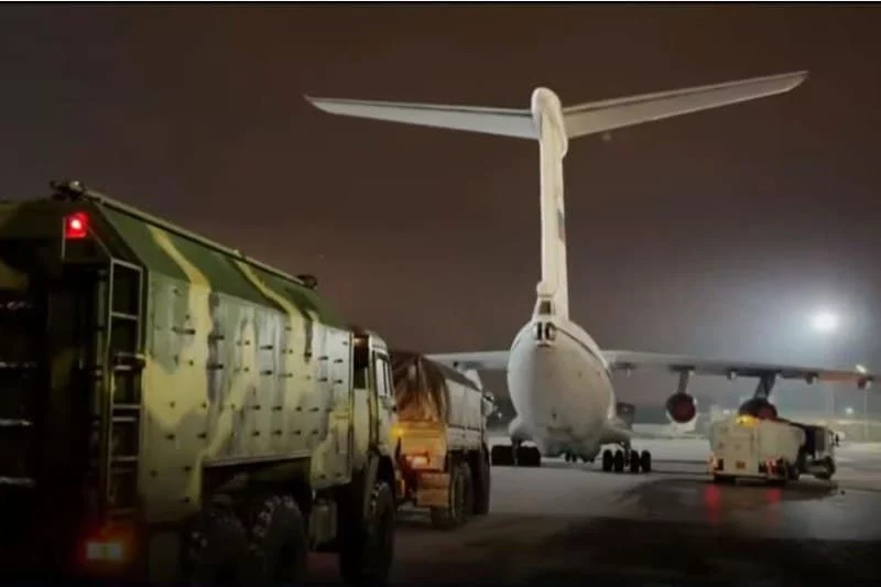 Изображение 1 для Миротворцы из Кыргызстана, Таджикистана и Беларуси покидают Казахстан