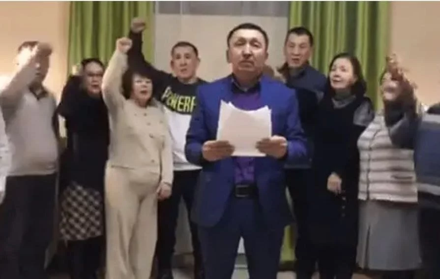 Изображение 1 для Желтоксановцы выступили в поддержку участников январских событий