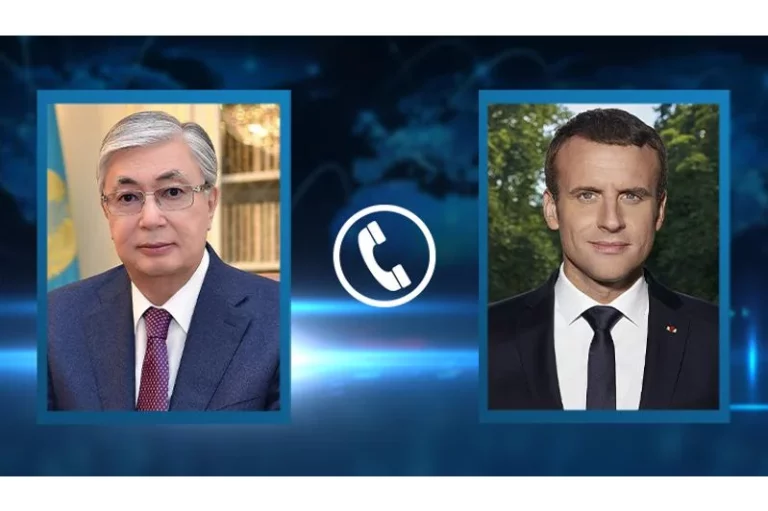 Токаев провёл телефонные переговоры с президентом Франции - изображение 1