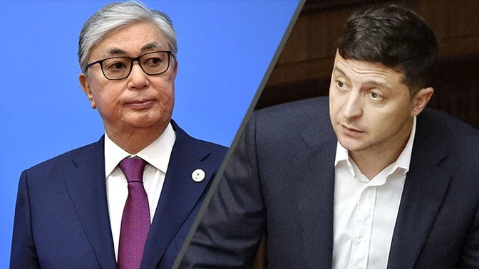 Изображение 1 для Зеленский Тоқаевпен не туралы сөйлескенін айтты