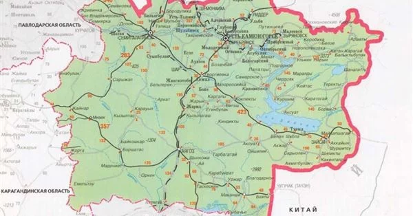 Стало известно какие районы войдут в новую Абайскую область - изображение 1