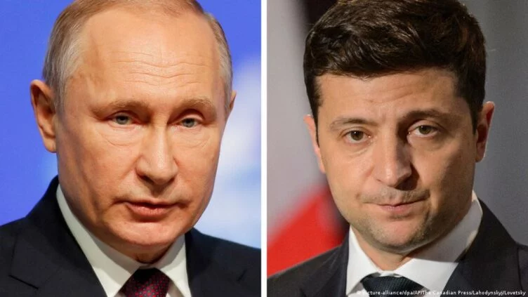 Украина президенті Владимир Зеленский Киев метросының «майдан Незалежности» станциясында өткен баспасөз мәслихатында Ресеймен келісімге келудің шартын атады. Оның айтуынша, «кез-келген оккупацияланған территорияларда» референдум өткізілуі керек. - изображение 1