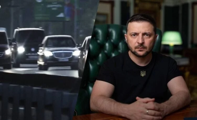 Владимир Зеленский жол апатына ұшырады - изображение 1