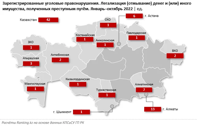 Изображение 2 для Отмывание денег: уголовных преступлений стало больше сразу в полтора раза