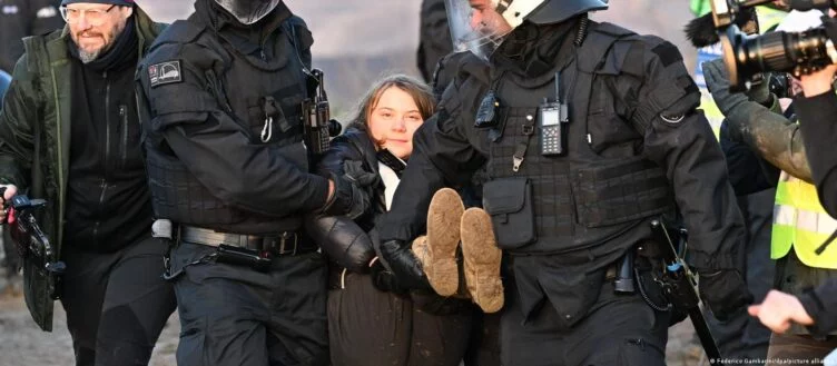 Германская полиция задержала экоактивистку Грету Тунберг - изображение 1