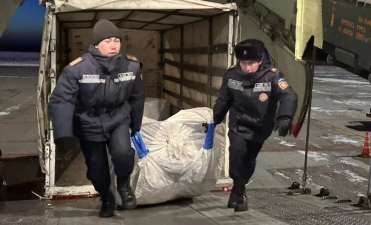 Борт с гуманитарной помощью вылетел из Казахстана в Турцию - изображение 1