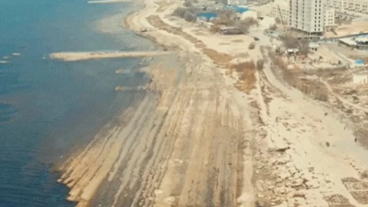 В Актау объявили ЧС из-за обмеления Каспия - изображение 1