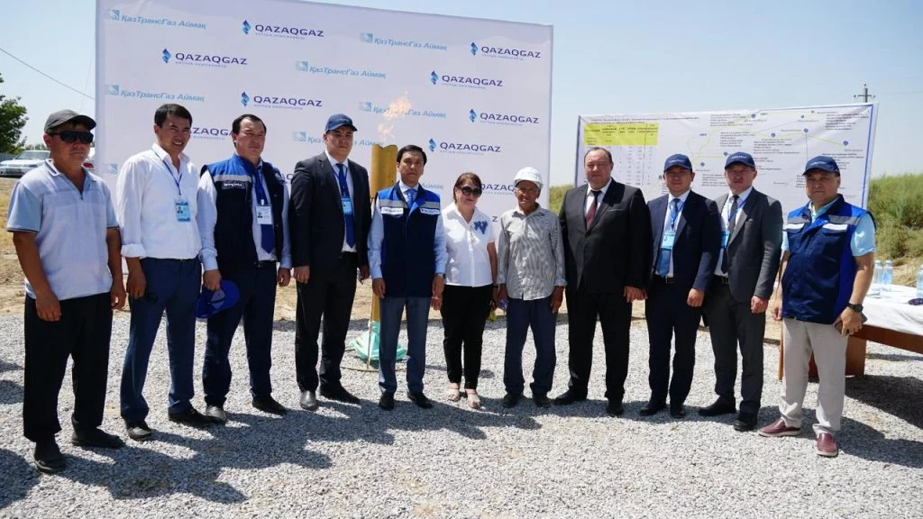 Изображение 2 для АО «КазТрансГаз Аймақ» подключило к природному газу два населенных пункта в Туркестанской области