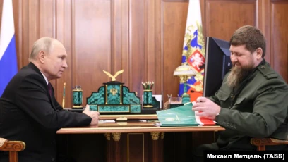 Кадыров: Путину «только что» вручили орден Кадырова - изображение 1