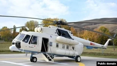Узбекистан передал Кыргызстану два военно-транспортных вертолета Ми-8МТВ - изображение 1