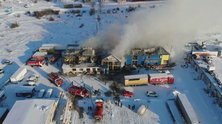 Қостанайда қонақ үйдегі өрт салдарынан әйел қаза тапты - изображение 1