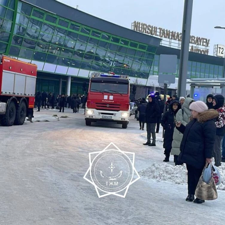 Изображение 1 для Пожар произошел в аэропорту Астаны