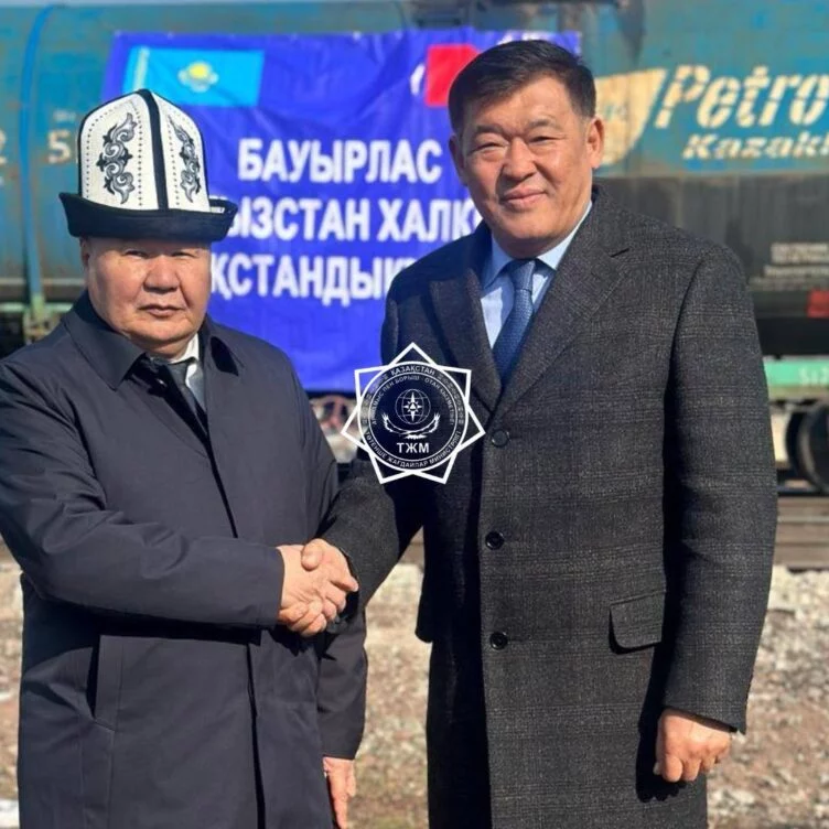 В Кыргызстан прибыл гуманитарный груз из Казахстана - изображение 1