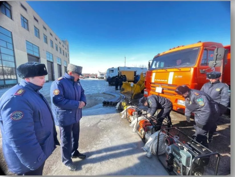 Изображение 1 для В нескольких регионах Казахстана идет подготовка к возможным паводкам
