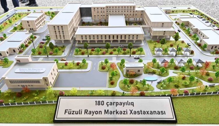 Казахстанские строители построят в городе Физули городскую центральную больницу - изображение 1