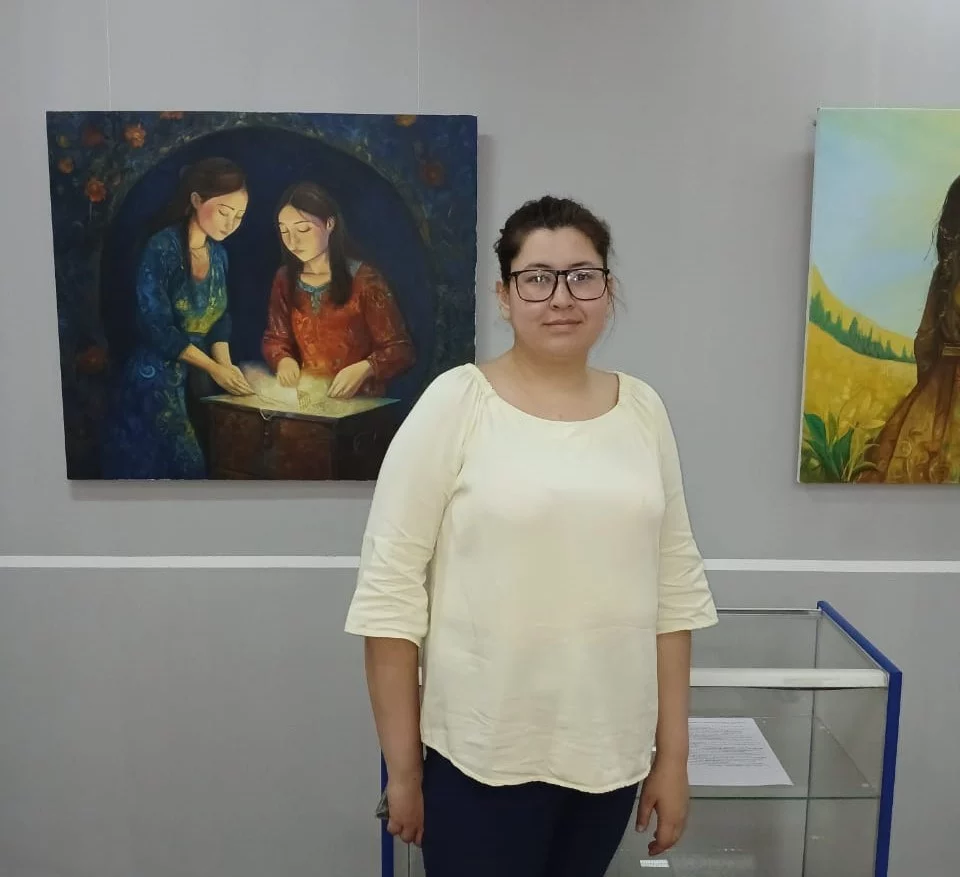 Изображение 2 для Как за Сабину Султанбаеву говорят ее картины