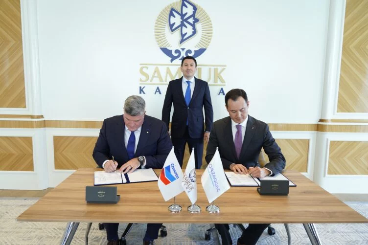 QazaqGaz и Chevron подписали соглашение о сотрудничестве на участке Жалибек в Актюбинской области близ месторождений Жанажол и Урихтау - изображение 1