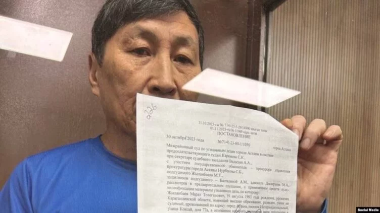 Изображение 1 для Марата Жыланбаев водворен в ДИЗО до 20 июля