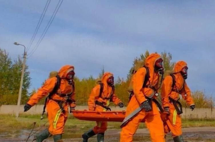 В России проводят учения по устранению последствий ядерного удара - изображение 1
