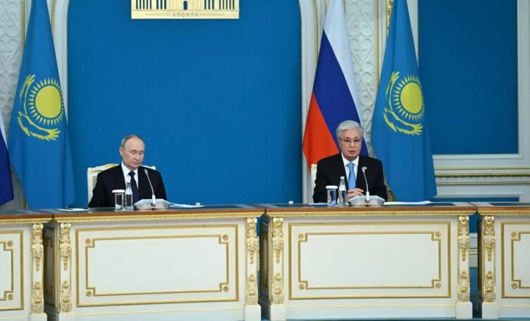 Изображение 1 для Путин в Казахстане: переговоры, сотрудничество и открытие филиала КазНУ