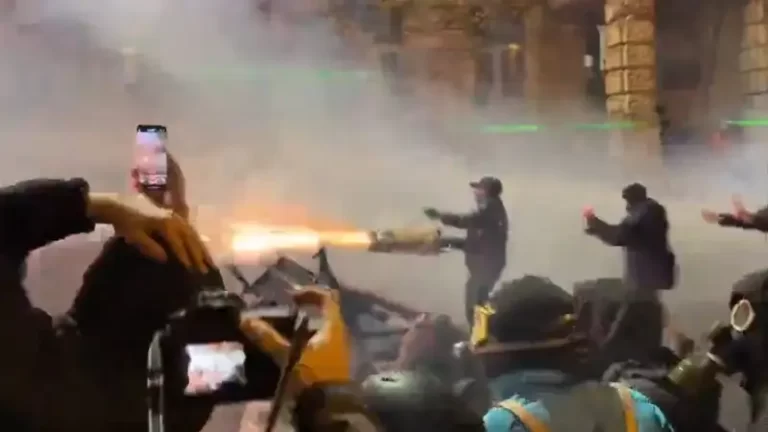 Митинг в Грузии перерос в беспорядки - изображение 1