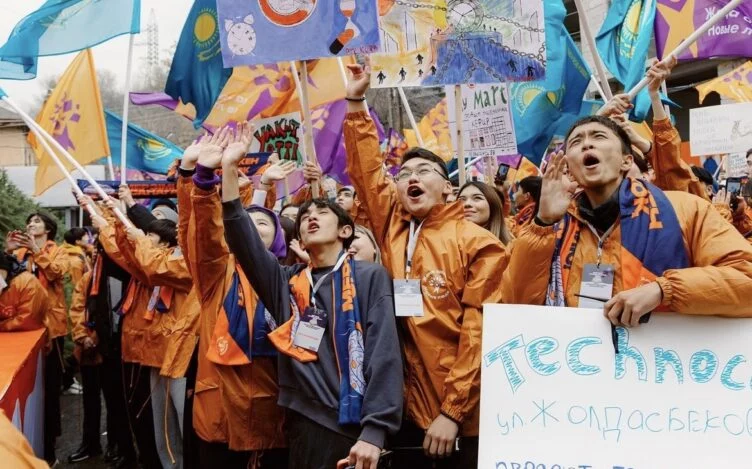 Изображение 1 для Митинг против просроченного мышления прошел в Алматы