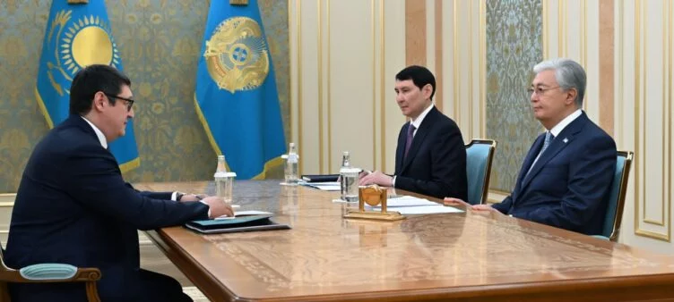 Глава государства принял министра энергетики Алмасадама Саткалиева - изображение 1