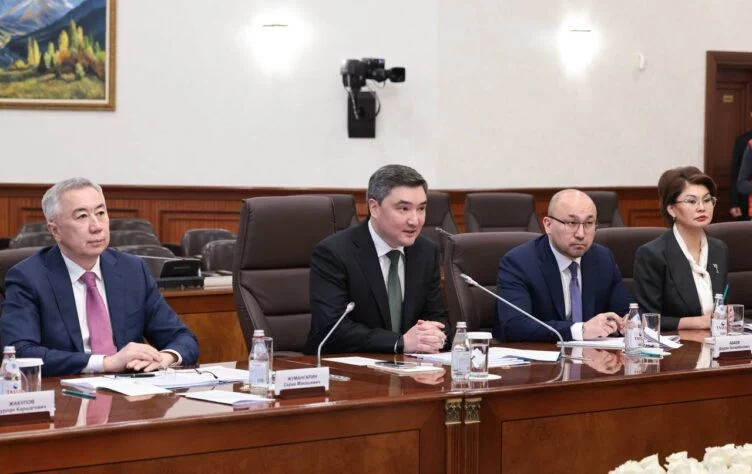 Изображение 1 для Олжас Бектенов и Михаил Мишустин обсудили в Астане вопросы торгово-экономического сотрудничества