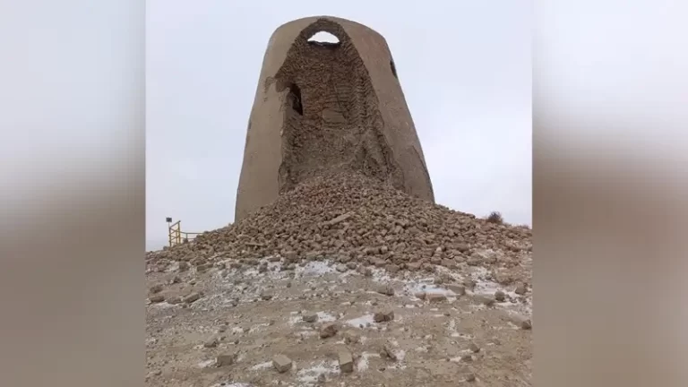 Исторический памятник рухнул в Туркестанской области - изображение 1